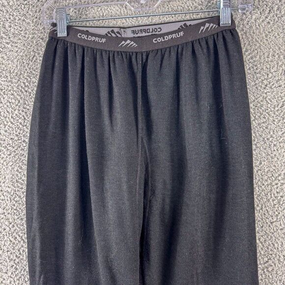 Coldpruf Base Layer Pants Womens Medium Black Cold Weather Drawers Snowboard Ski - Picture 3 of 12